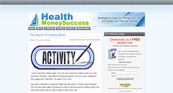Desktop Screenshot of healthmoneysuccess.com